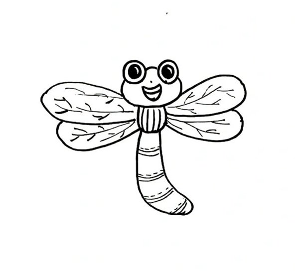 tô màu con chuồn chuồn 36