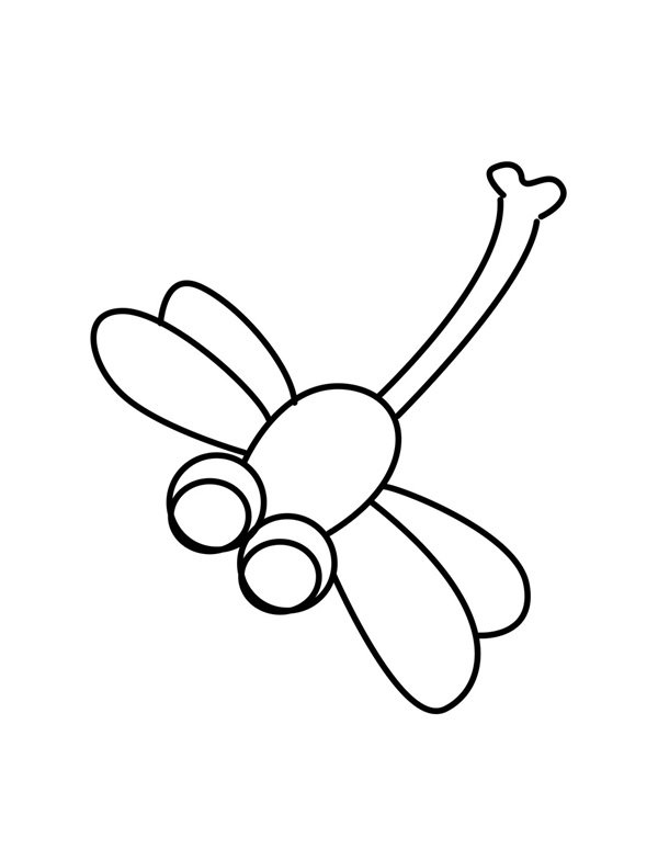 tô màu con chuồn chuồn 38