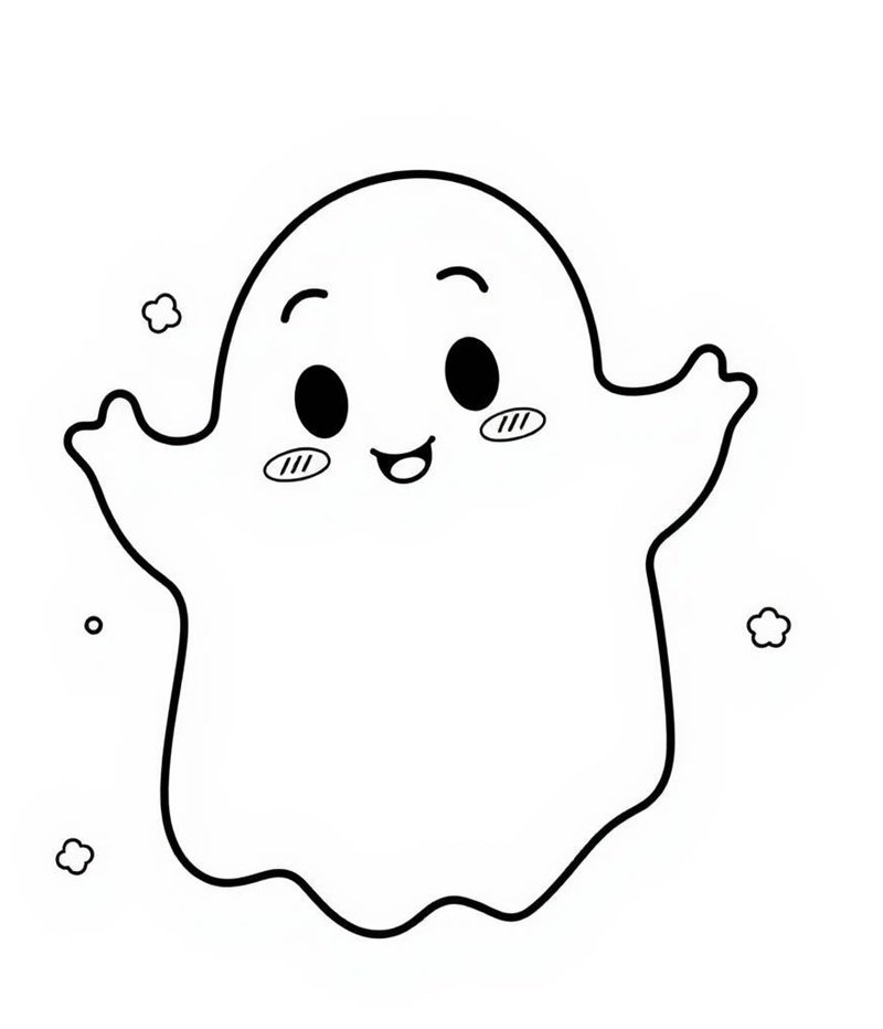 tô màu con ma 2