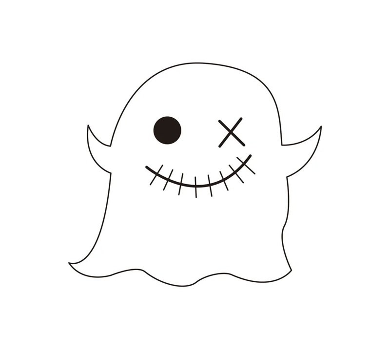 tô màu con ma 32