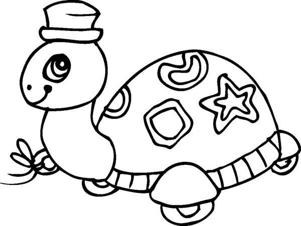 tô màu con rùa 11