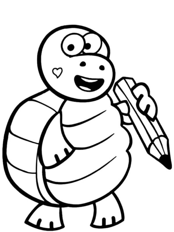 tô màu con rùa 28