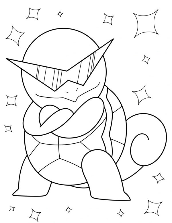 tô màu con rùa 30