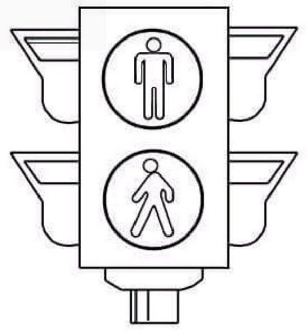 tô màu đèn giao thông 27