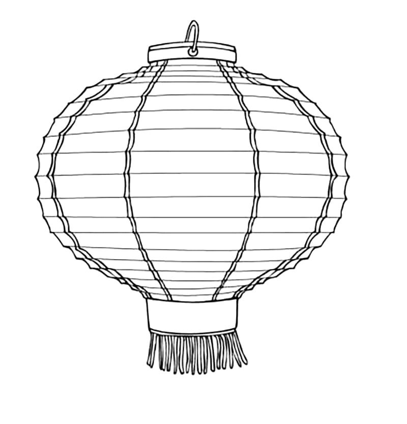 tô màu đèn lồng 7