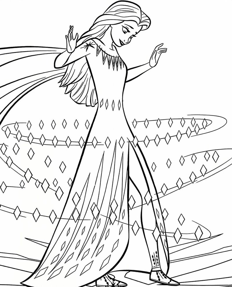tô màu elsa 31