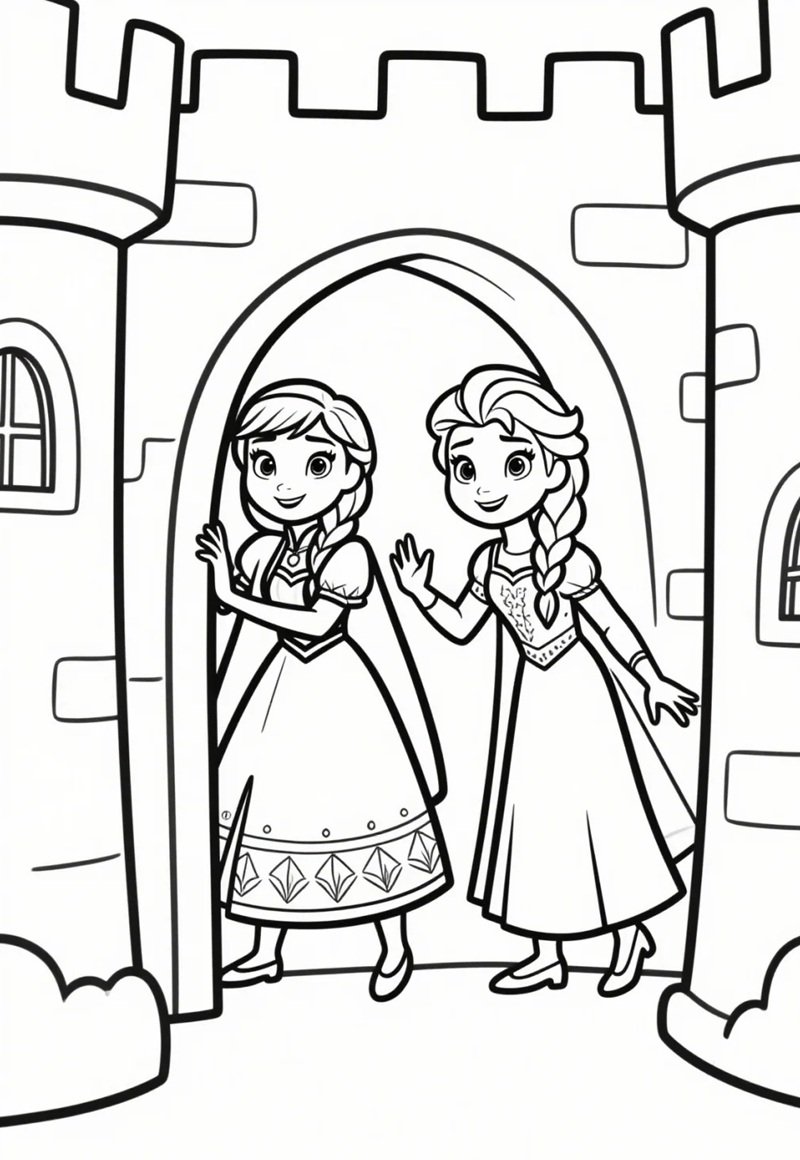 tô màu elsa 33