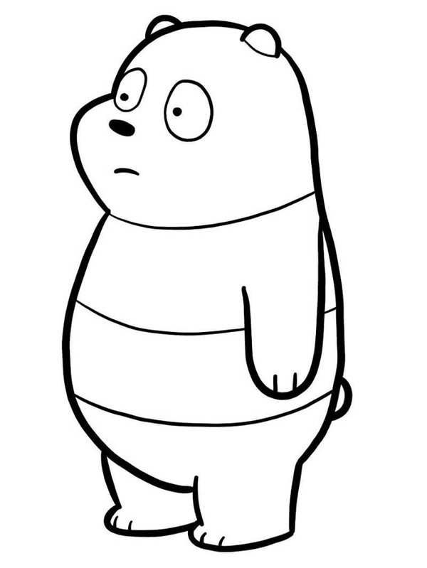 tô màu gấu trúc 21