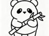 50+ hình tô màu gấu trúc đẹp nhất cho bé yêu thích khám phá