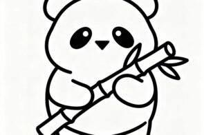 50+ hình tô màu gấu trúc đẹp nhất cho bé yêu thích khám phá