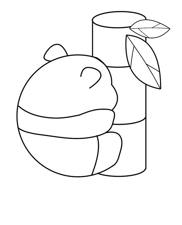 tô màu gấu trúc 35