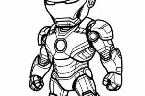 100+ hình tô màu Iron Man cực ngầu cho fan Marvel