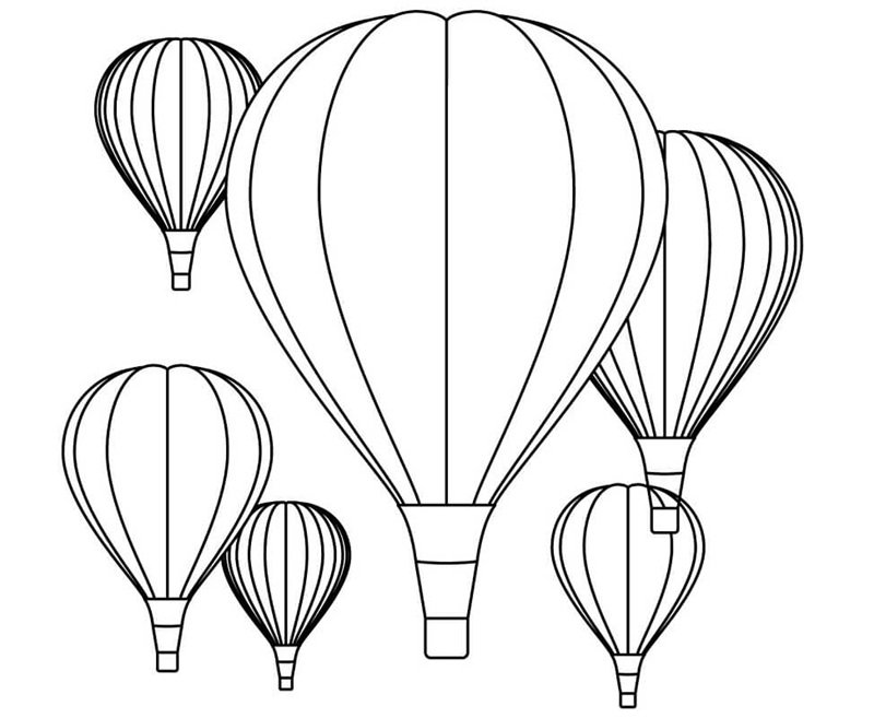 tô màu khinh khí cầu 16
