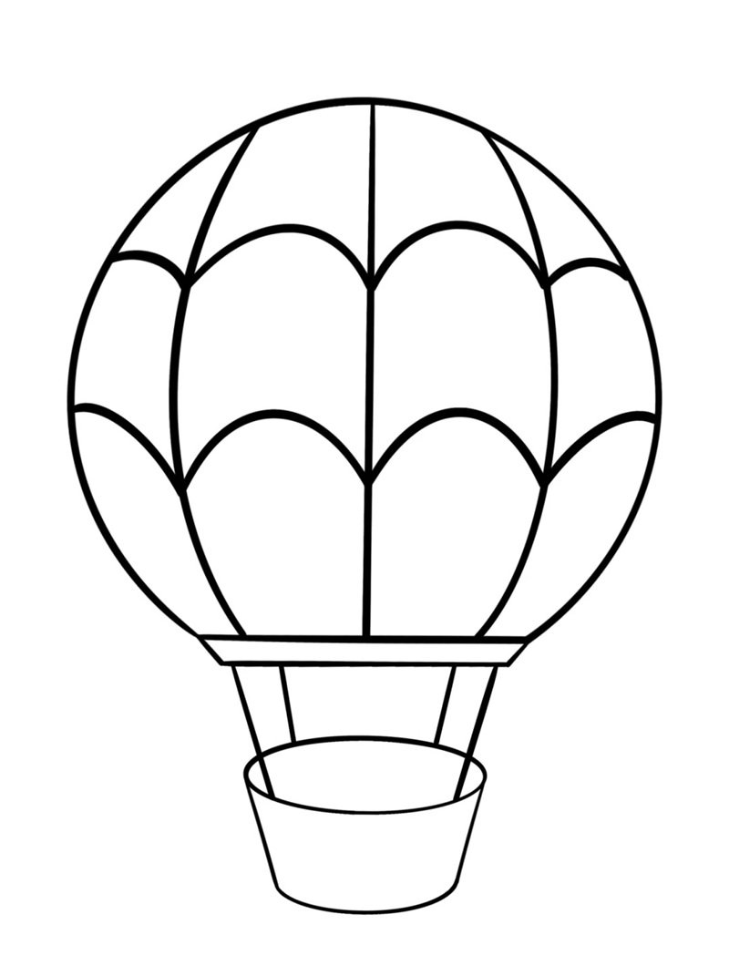 tô màu khinh khí cầu 32