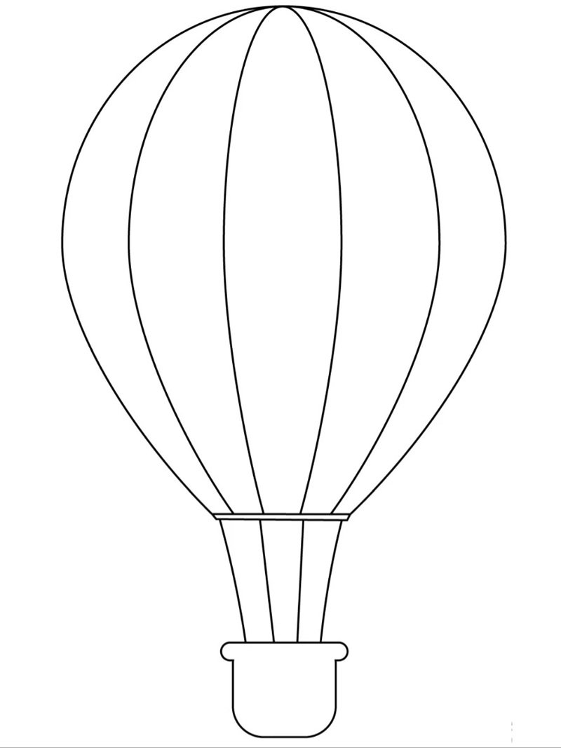 tô màu khinh khí cầu 34