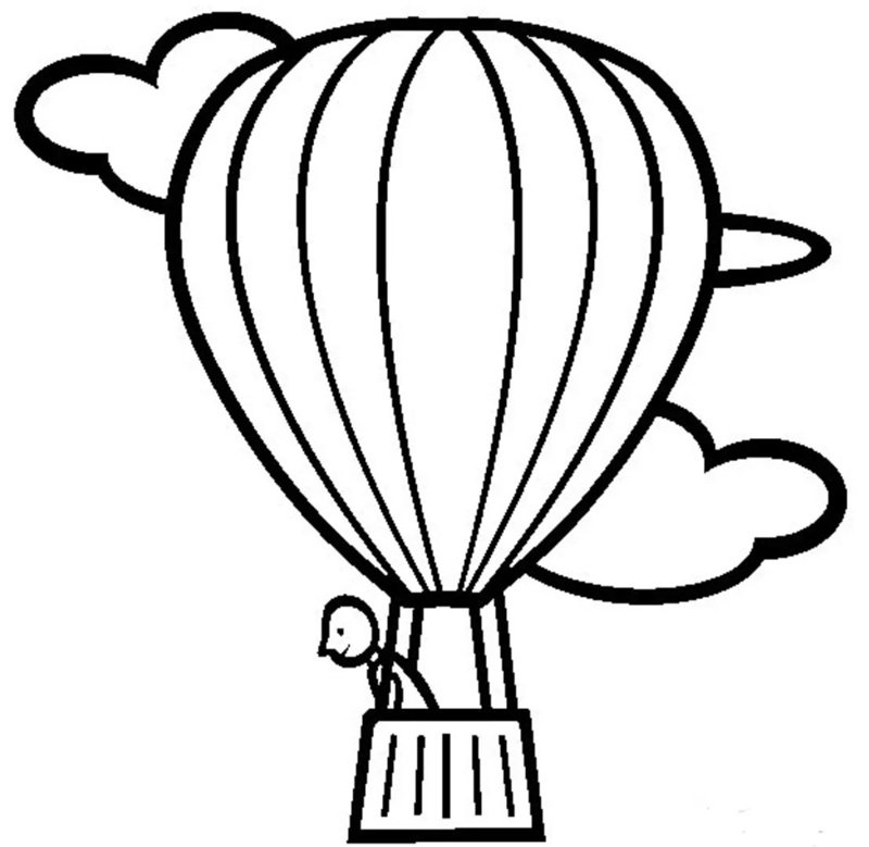 tô màu khinh khí cầu 35