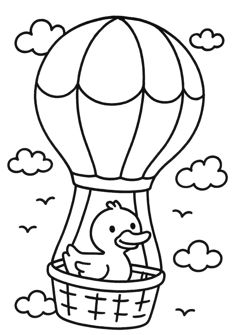 tô màu khinh khí cầu 37