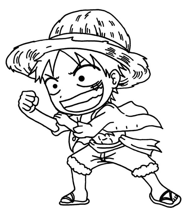 tô màu luffy 7