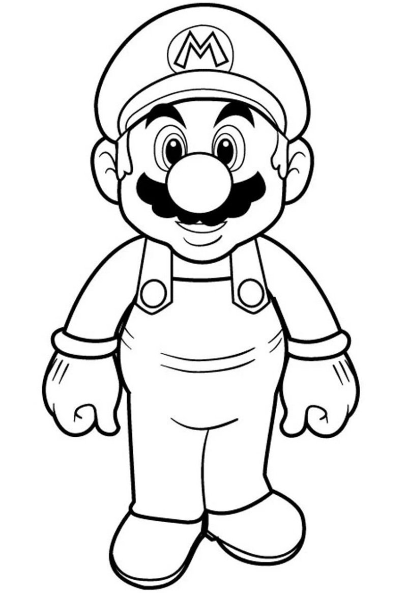 tô màu mario 35