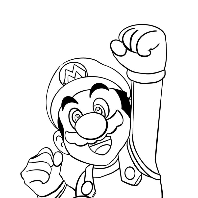 tô màu mario 40