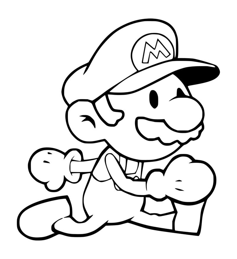 tô màu mario 7