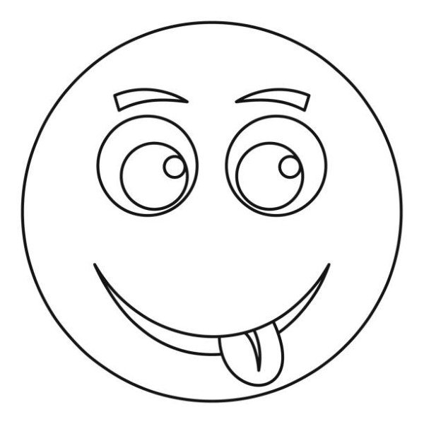 tô màu mặt cười 2