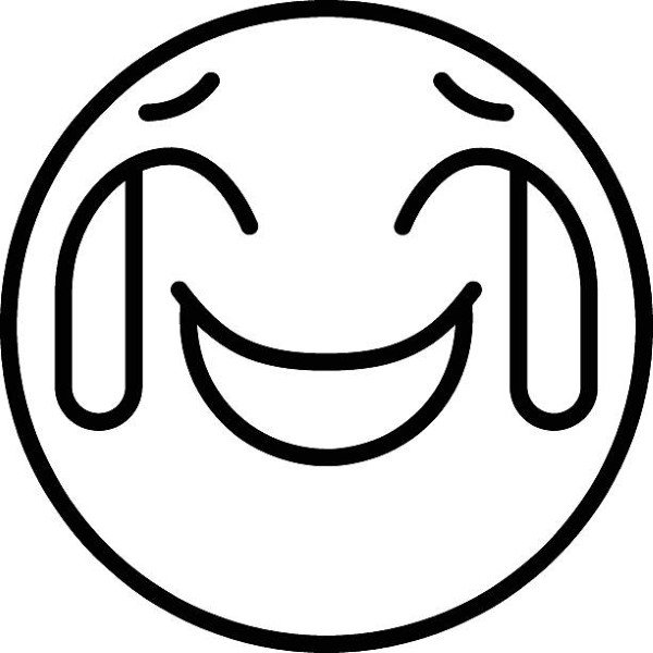 Face with Tears of Joy icon vector image. Can be used for Emoji.