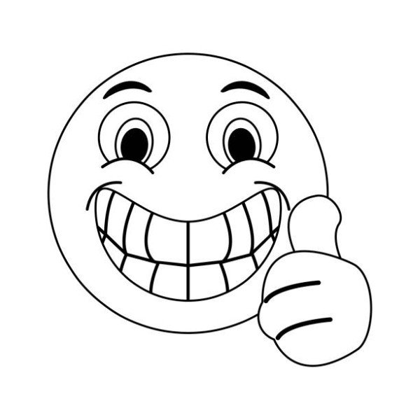 tô màu mặt cười 33