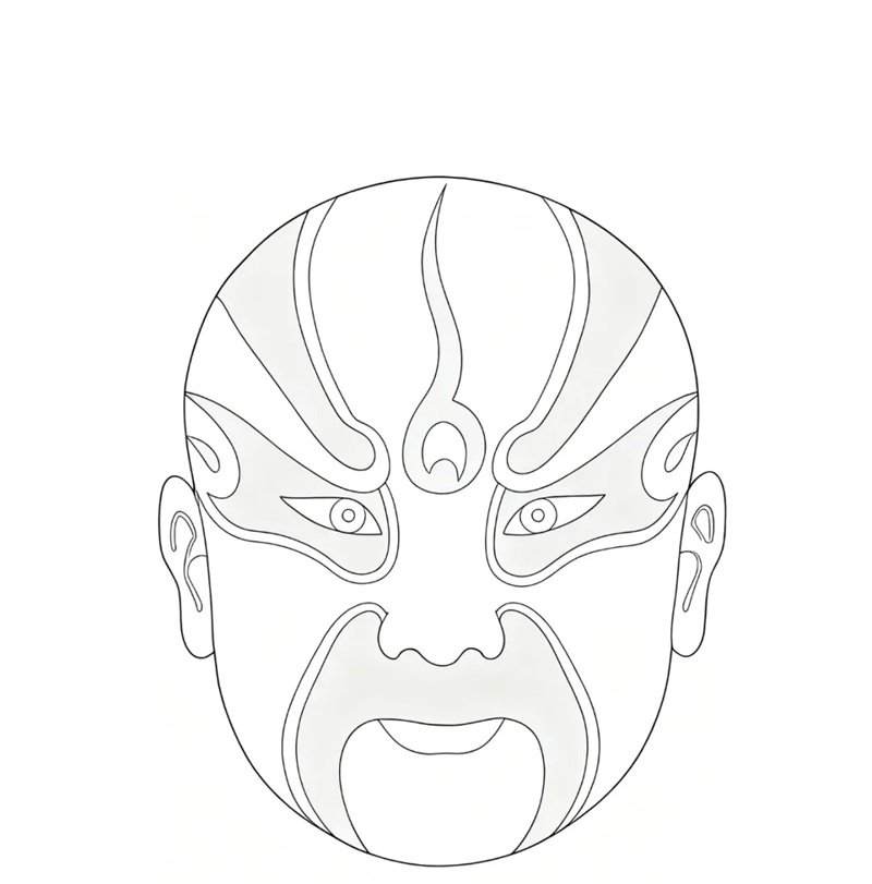 tô màu mặt nạ 1