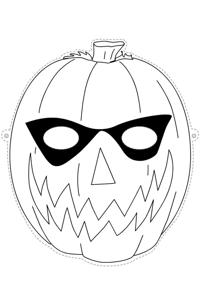 tô màu mặt nạ 14