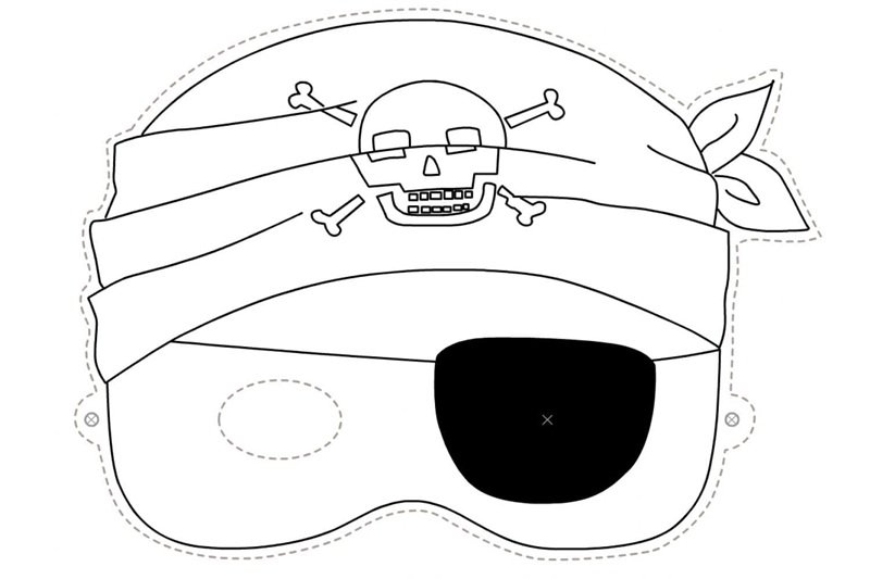 tô màu mặt nạ 19