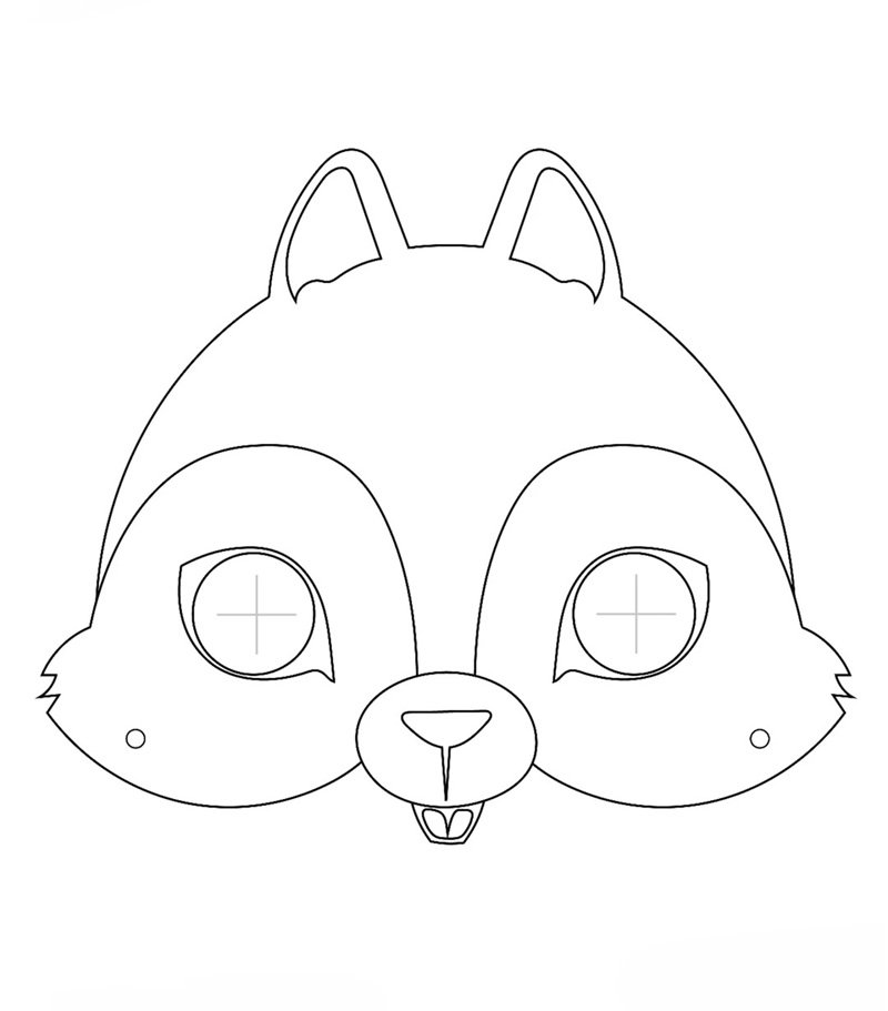 tô màu mặt nạ 22