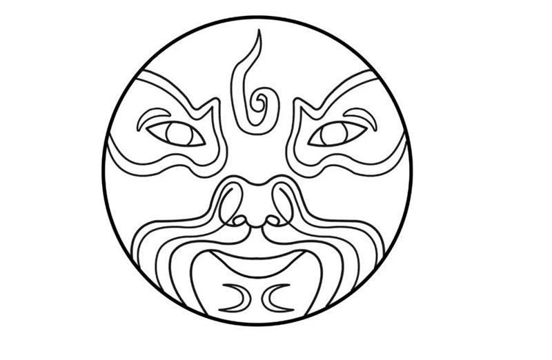 tô màu mặt nạ 40