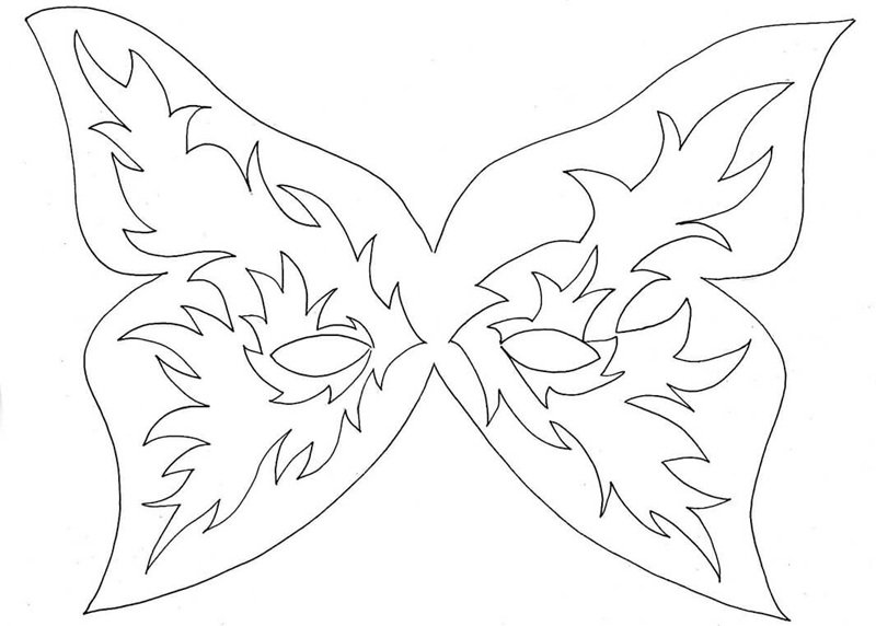 tô màu mặt nạ 5