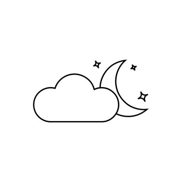 tô màu mặt trăng 1