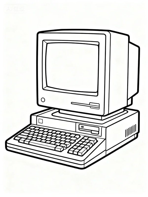 tô màu máy tính 1