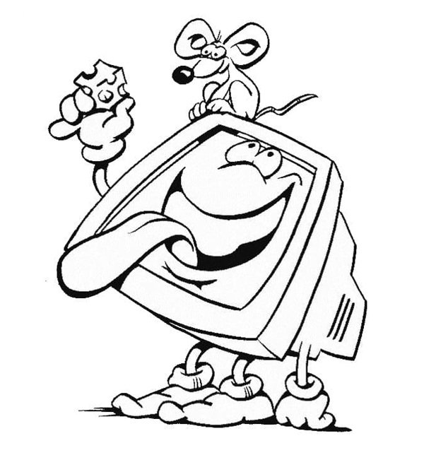 tô màu máy tính 32