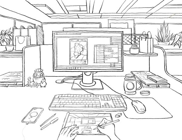 tô màu máy tính 40