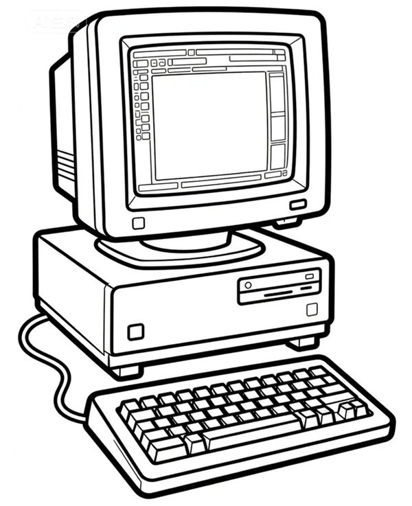 tô màu máy tính 41