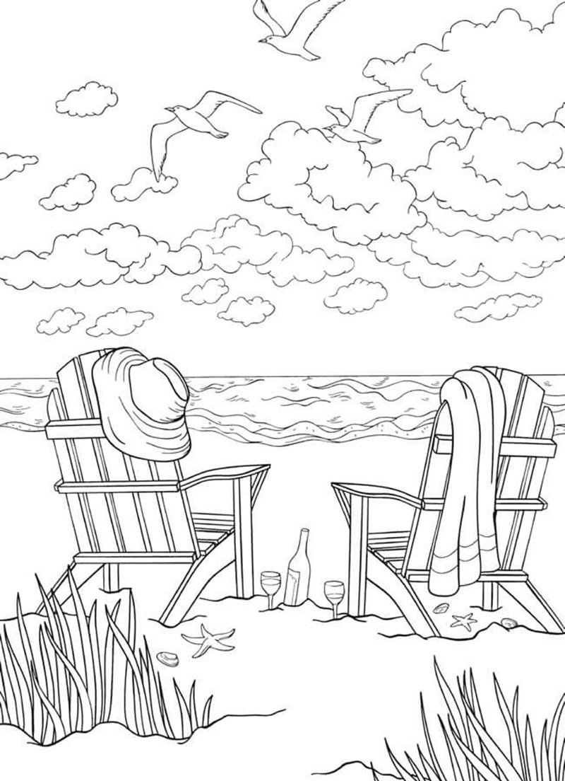 tô màu mùa hè 11