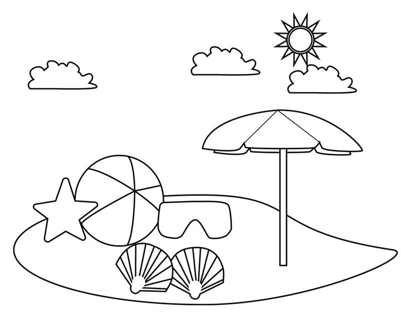 tô màu mùa hè 15