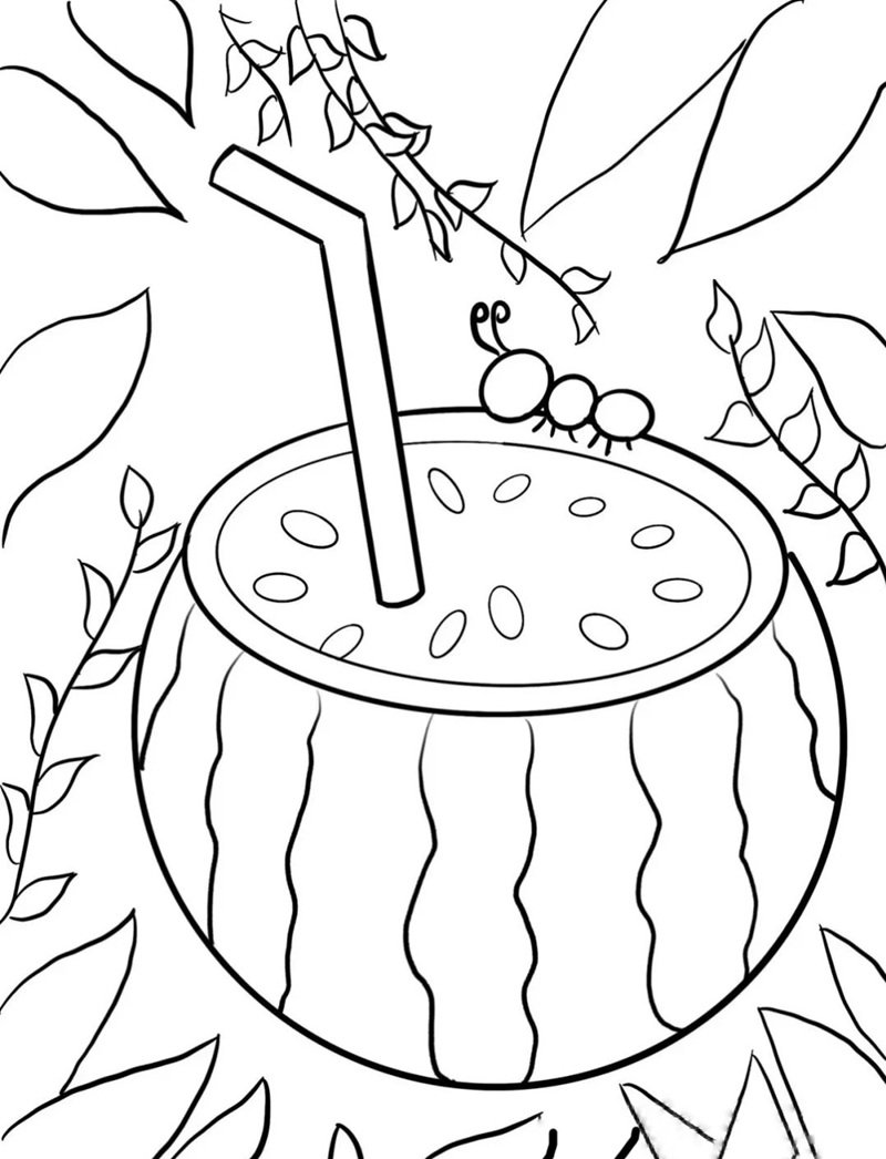 tô màu mùa hè 25