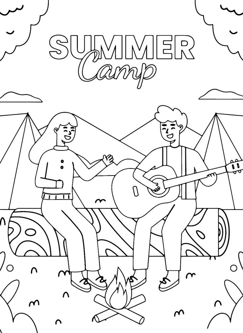 tô màu mùa hè 29