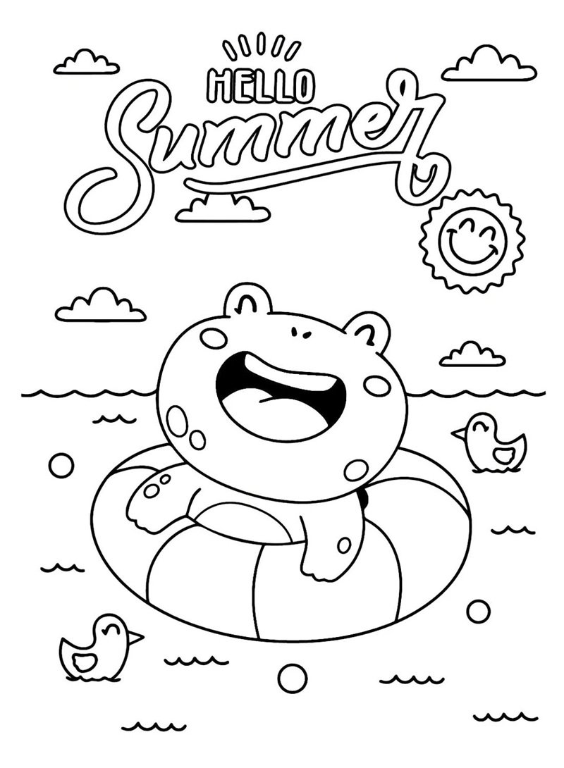 tô màu mùa hè 31