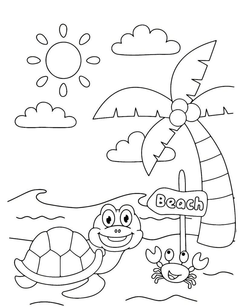 tô màu mùa hè 33