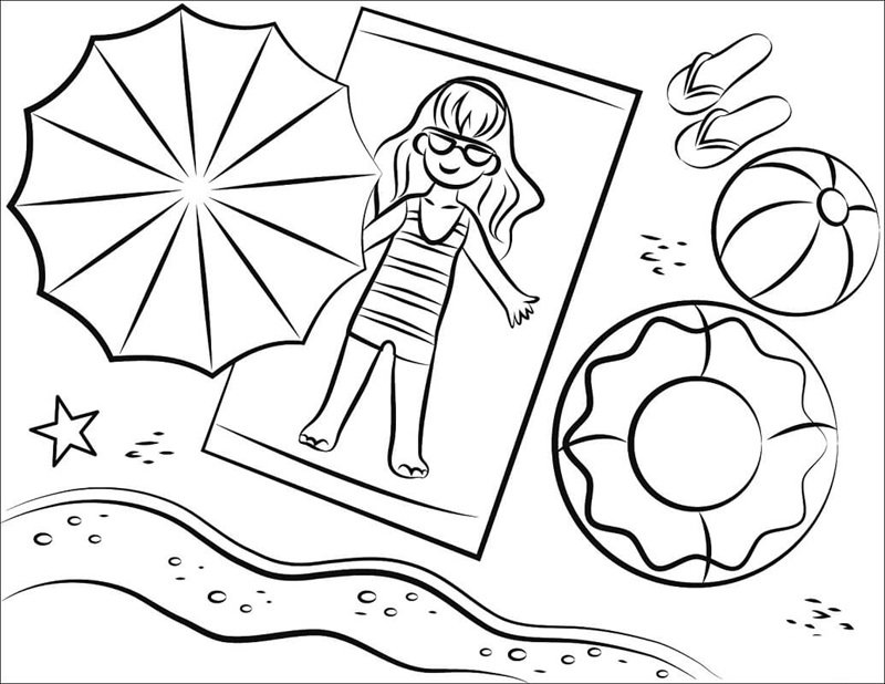 tô màu mùa hè 9