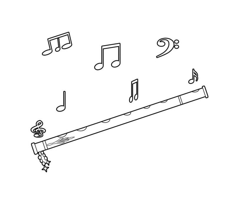 tô màu nốt nhạc 30