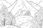 Khám phá bộ sưu tập 99+ tô màu núi đẹp mắt