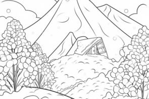 Khám phá bộ sưu tập 99+ tô màu núi đẹp mắt