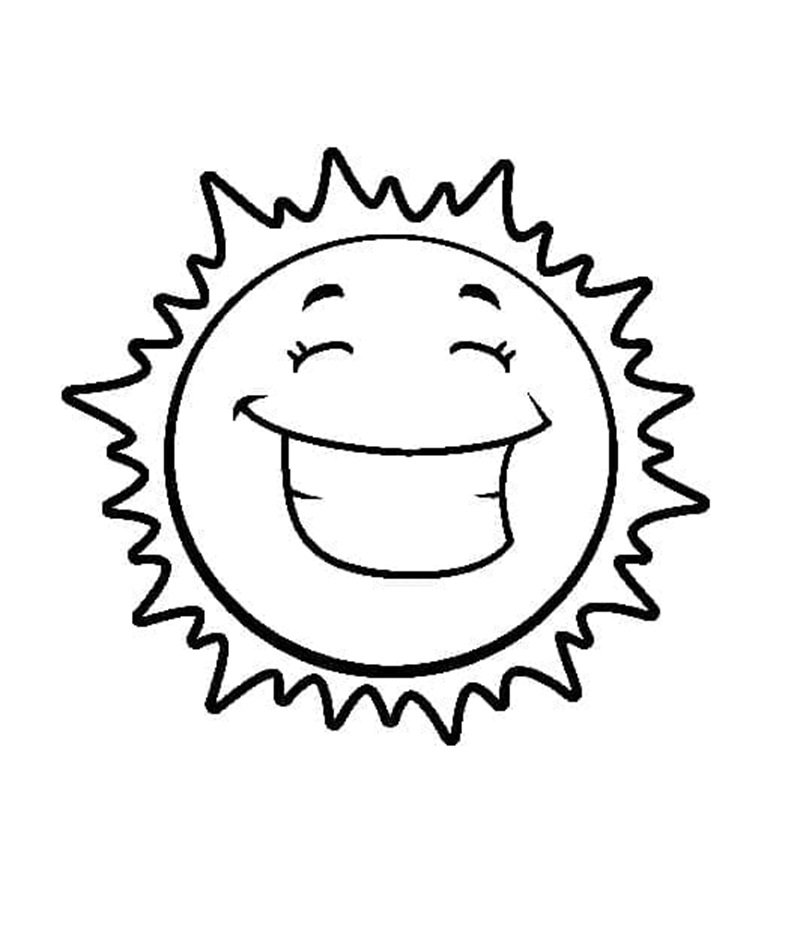 tô màu ông mặt trời 21